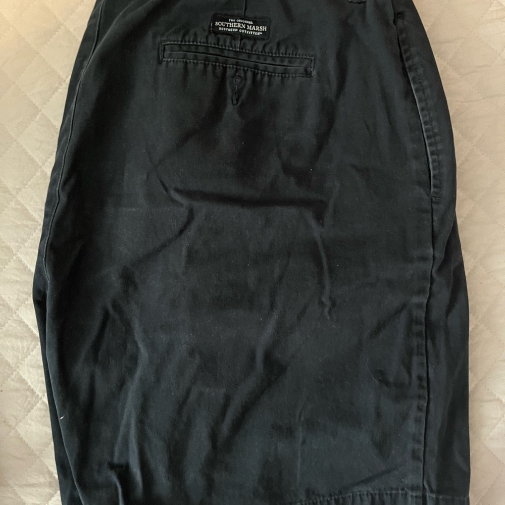 Southern Marsh Black Shorts